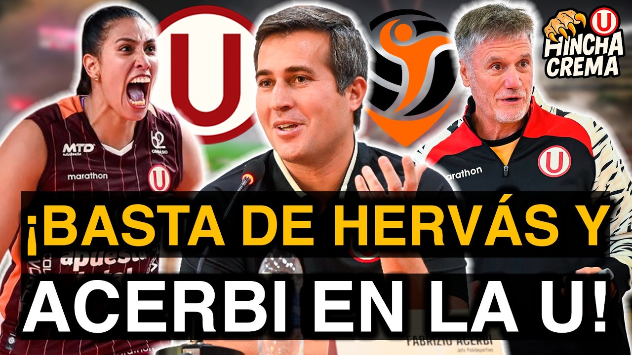 ¡BASTA DE HERVÁS! DIRIGENTES CONFIRMAN CONTINUIDAD DE HERVÁS EN UNIVERSITARIO PARA PRÓXIMA TEMPORADA