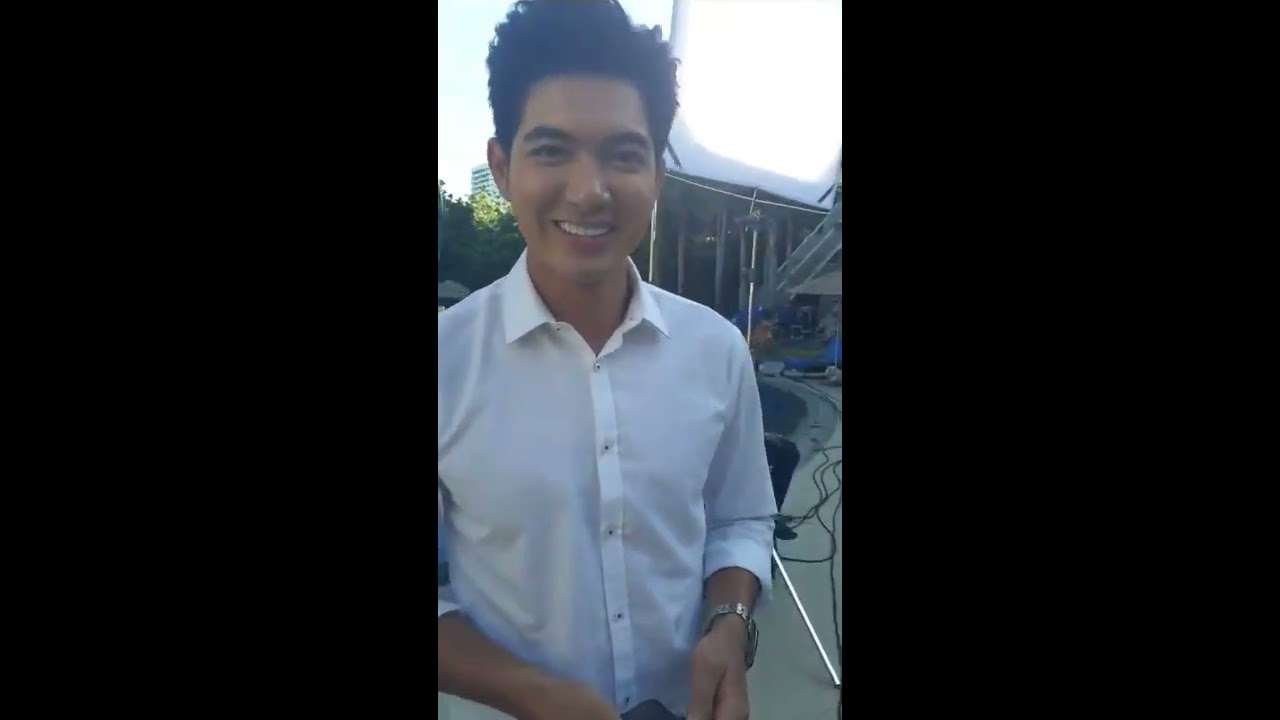 ไลฟ์เบื้องหลังกองถ่ายละคร #โซ่เวรี ฉากปาร์ตี้ริมสระ - NingPanita Fanpage 261162