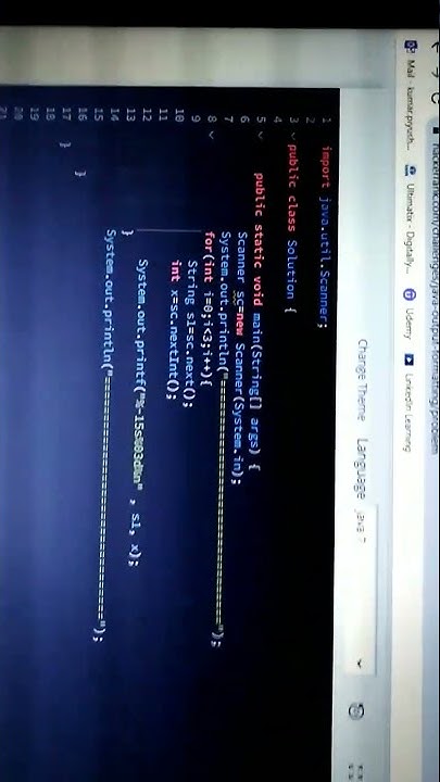 Java Output Formatting Hackerrank Solution. - YouTube image.