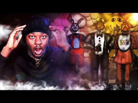 THEY ARE EATTING PEOPLE IN THIS PLACE!!! Five Nights at Freddy's - The Hidden Lore REACTION