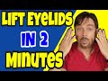 This tightens upper eyelids in just 2 minutes  chris gibson