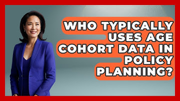 Who Typically Uses Age Cohort Data in Policy Planning? | Demographic Data Answers News