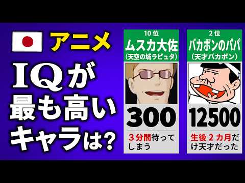 【アニメ】IQ（知能指数）が高いキャラクターランキング【マンガ】のサムネイル