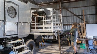 DIY Slide Out Room Reinforcement - Expedition Truck Build #17