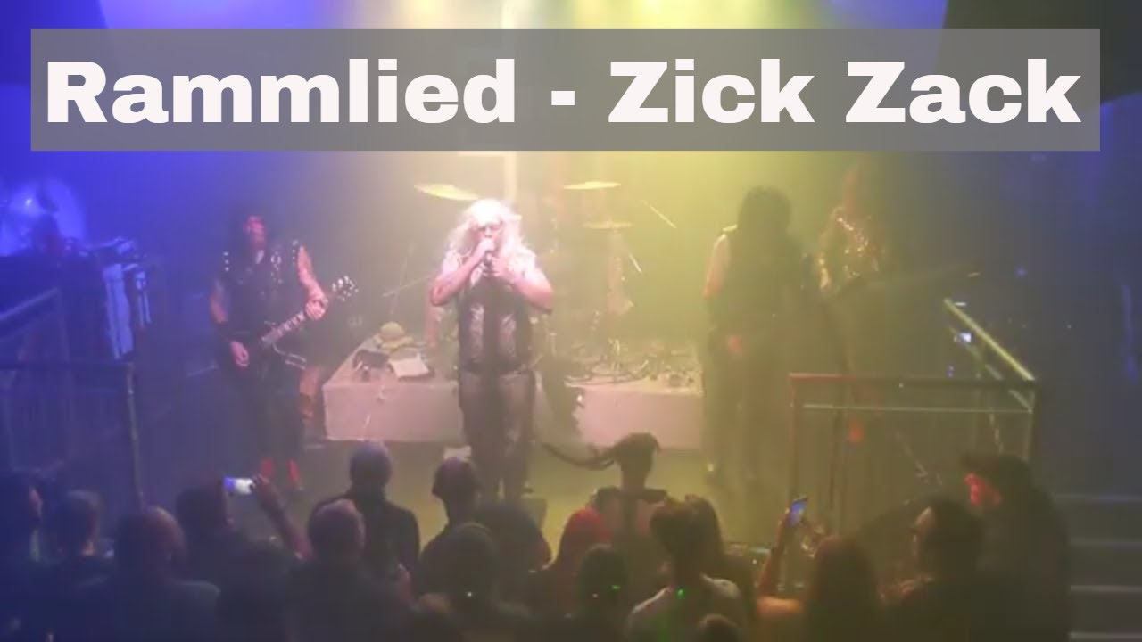 ZICK ZACK - Rammlied live in Swindon UK No1 Rammstein Tribute Band ...