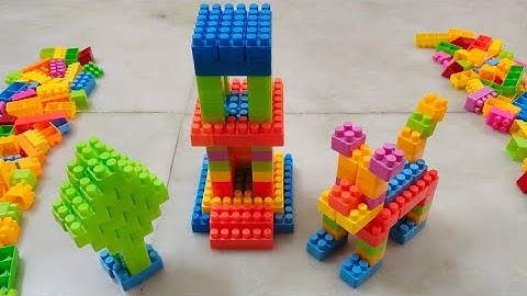 Satisfying DIY Dog  house ASMR/ Building Blocks/block game/lego building blocks#asmr#buildingblocks