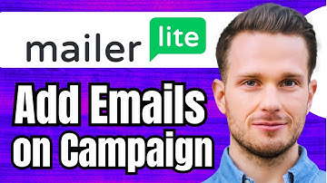 How to ADD Others Emails in Mailerlite on Campaign