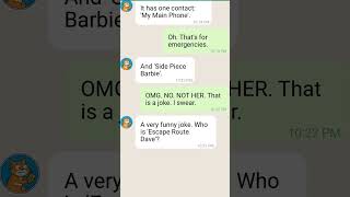 She found your secret dumb phone hidden in a hollowed out book #shorts