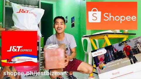 SHOPEE STORE | How I prepare and pack shipments through J&T Express