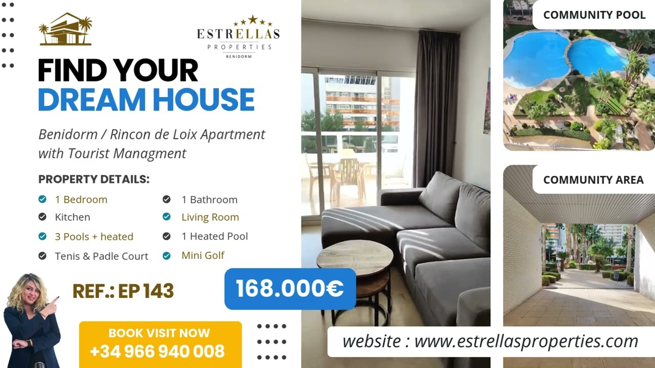 Apartments for Sale in Rincon de Loix, Benidorm