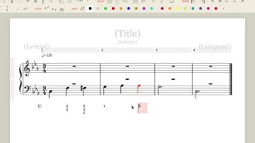 Making a Music Theory Worksheet