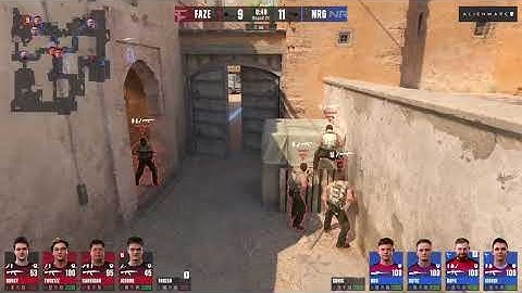 NRG daps with the read vs FaZe at Starladder Major