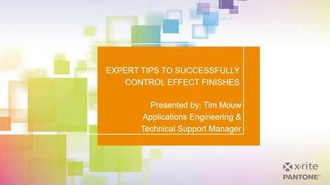 Expert Tips to Successfully Control Effect Finishes
