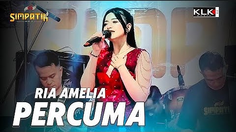 PERCUMA - RIA AMELIA - SIMPATIK MUSIK LIVE SUMBERJO JOMBANG