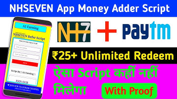 NHSEVEN App Money Adder Script | USA Number Script | Nhseven refer script | digital dukaan ka baap