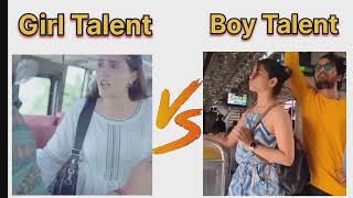 Girls talent vs Boys talent || girls vs boys meme || legend vs ultra pro legends #memes #funnyvideo