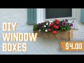 DIY Window Boxes