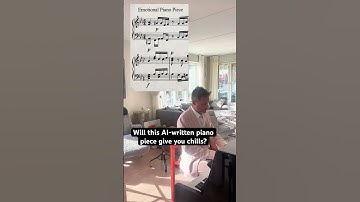 Will this AI-written piano piece give you chills?