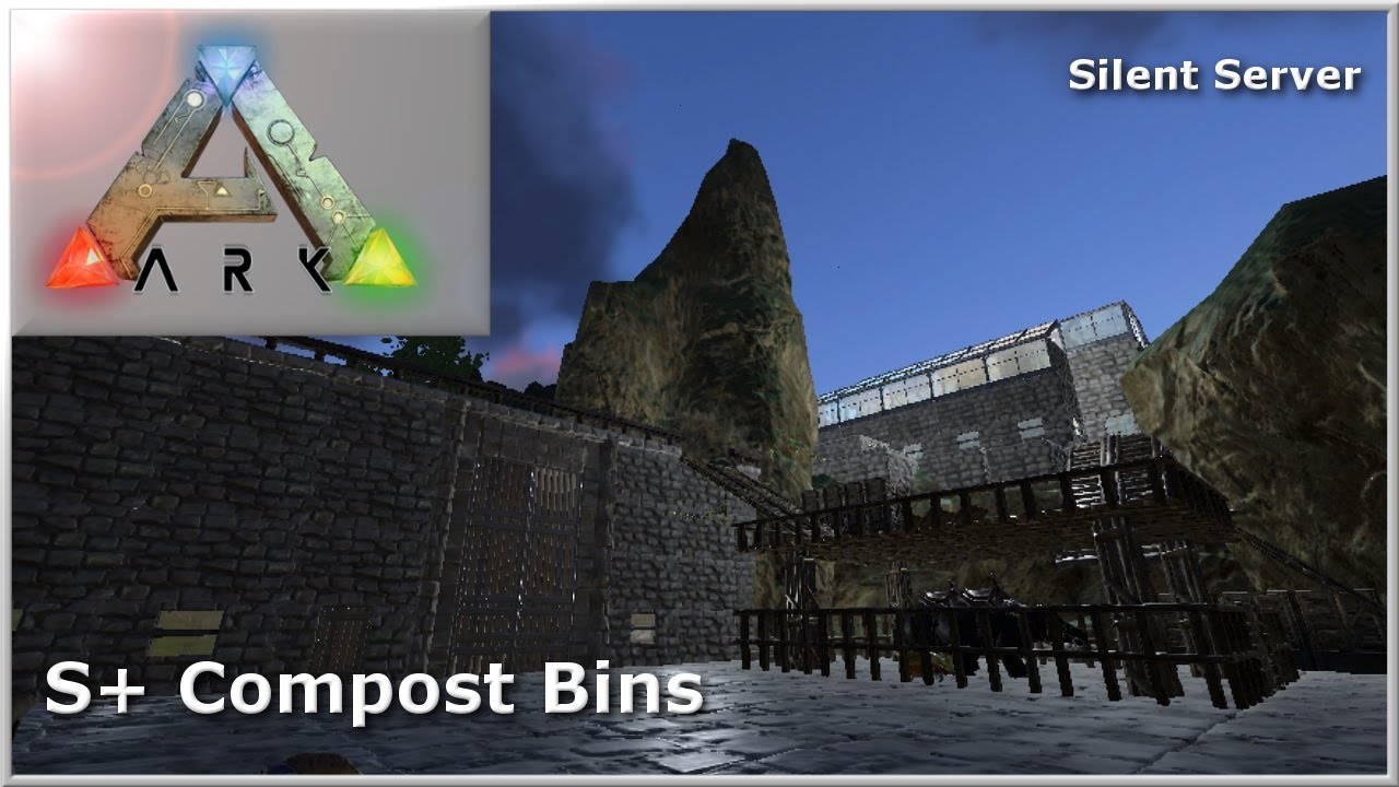 Ark Survival Evolved Silent Server S Compost Bins Youtube