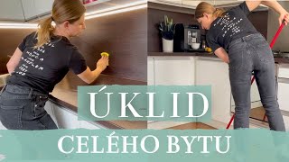 🧽 ÚKLID CELÉHO BYTU! 💪 - Úklidové video, uklízecí motivace, tipy na úklid!