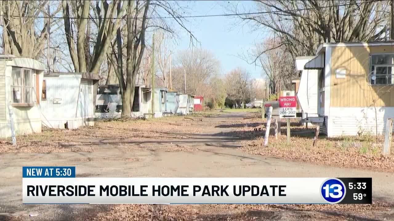 Riverside Mobile Home Park update - YouTube