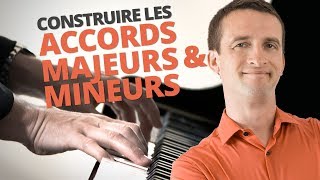 LES ACCORDS MAJEURS & MINEURS - APPRENDRE LE PIANO chords