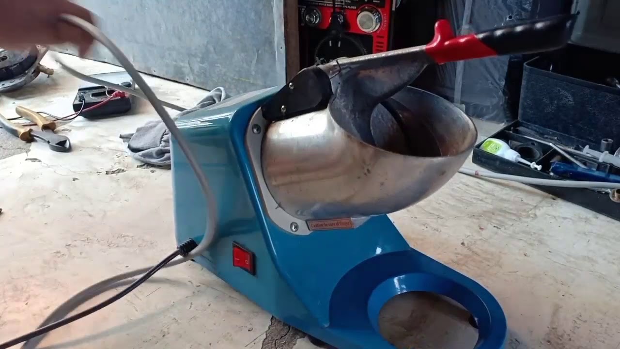 Ice crusher repair ( umuugong lang ) YouTube