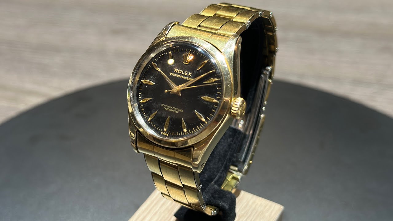 ROLEX オイスターパーペチュアル Ref.6634 アンティーク品 メンズ 腕時計