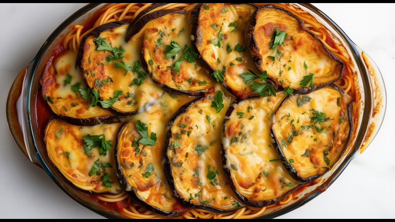 Die Aubergine, die alle verrückt macht! Das beste Auberginenrezept! Pasta mit Aubergine