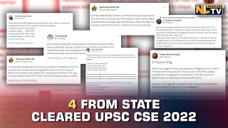 STATE MINISTER CONGRATULATES NL CANDIDATE FOR CRACKING UPSC EXAM