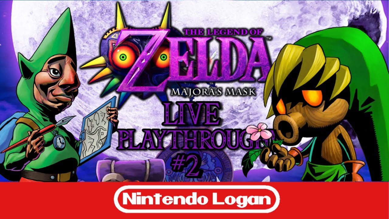 The Legend of Zelda Majora's Mask Live Playthrough! #2 (N64 Switch ...