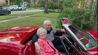 Surprising mom and dad with a '67 Corvette!