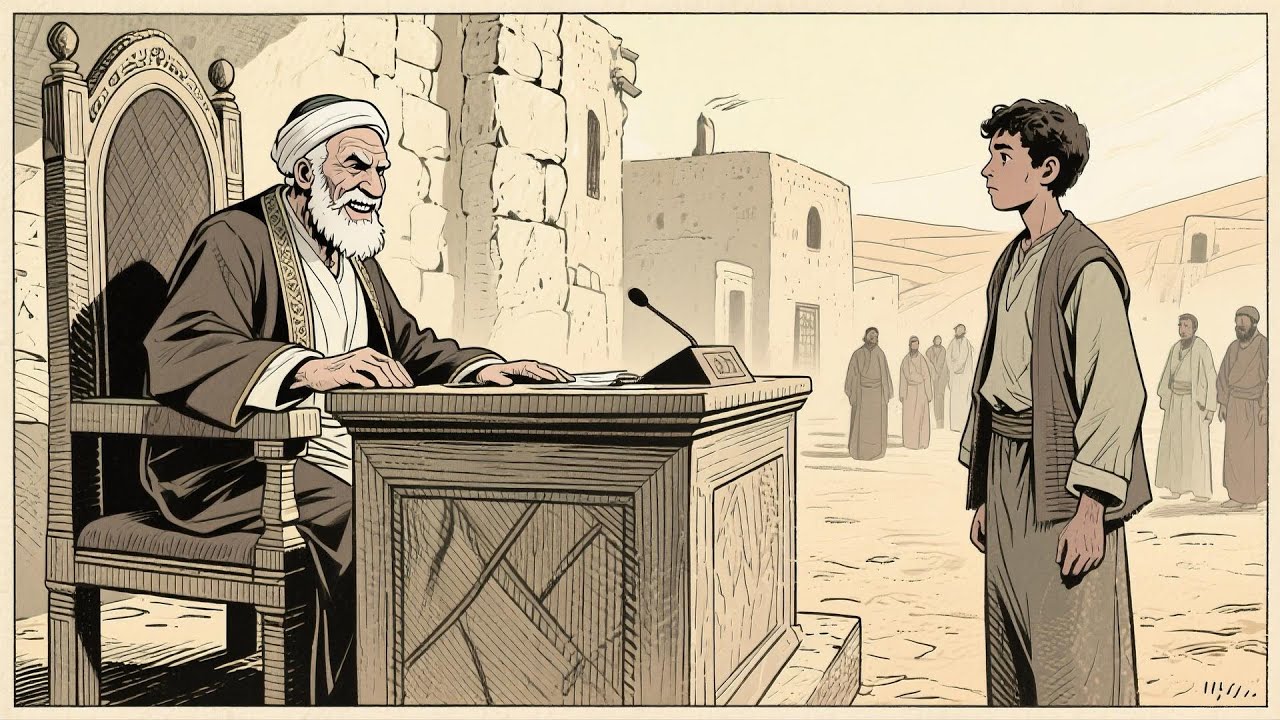 قصة القاضي الظالم والرجل الفقير ️ / ظن أن لا أحد سيكشفه . لكن ابن الفقير كان له بالمرصاد