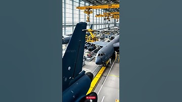 Massive Military Aircraft Assembly Line | Inside the Factory