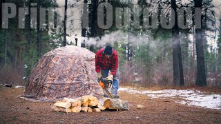 Hot Tent Camping - The Calming Sounds of the Outdoors by Primal Outdoors by Primal Outdoors - Camping and Overlanding 11,399 views 5 months ago 26 minutes