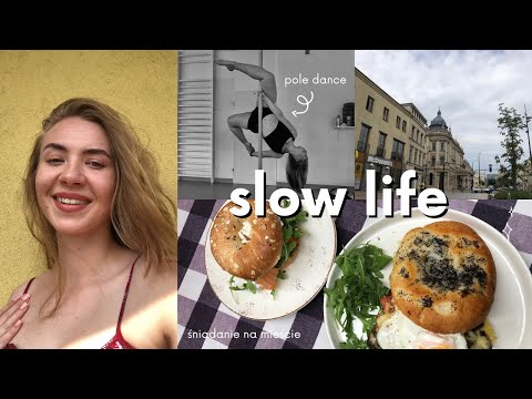 slow day, pole dance & chill | vlog