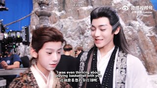 [ENG SUB] 20240218 Hou Minghao Cuts from 'Fangs of Fortune' Casts' Wrap-Up Vlogs