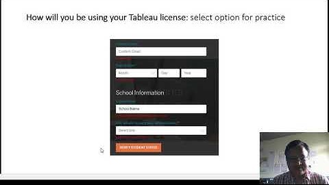 1 install Tableau Desktop