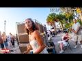 Entitled Woman Arrested After Harassing Beach Vendors, Crowd Cheers