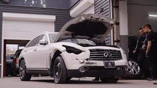 Подарил машину жене за 625$ INFINITI QX70