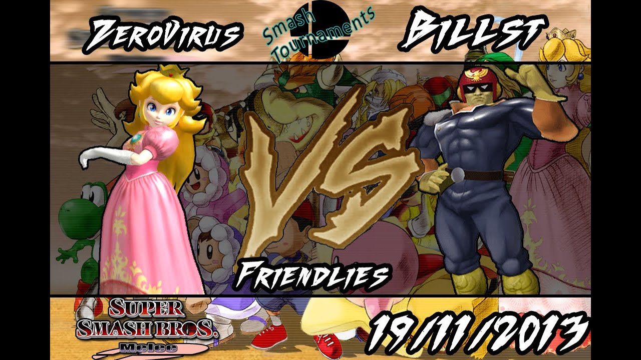 Reunión Smash - ZeroVirus(Peach) Vs Billst(C.falcon) Match 1 - 19/11 ...