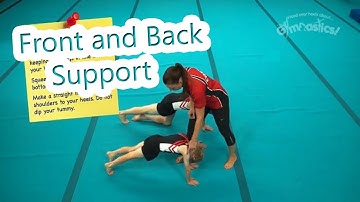 Front and Back Support | Head Over Heels Gymnastics Tutorials (Full HD)