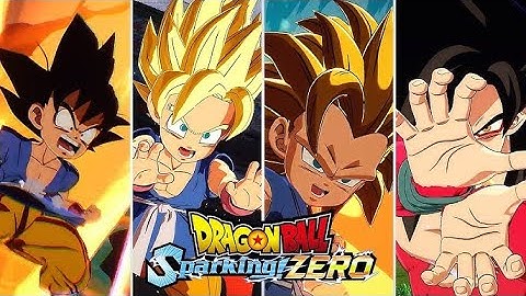 Gt Goku All Forms and Transformations (Official & Mods) - DRAGON BALL: Sparking! ZERO