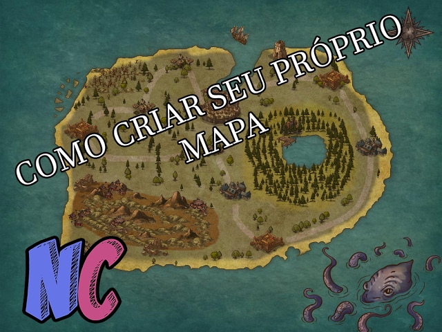Tela principal-Construção do mapa do RPG.