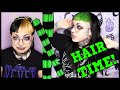 NuGoth Hair Dye and Style & Extensions Stripe Experiment // Emily Boo