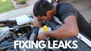 This Might Be Why Your Jeep JK Is Leaking Coolant [Replacement Overflow  Bottle] - YouTube