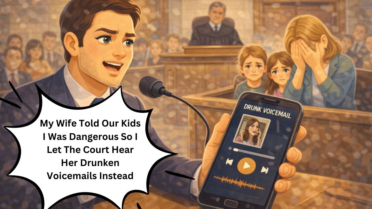 My Wife Told Our Kids I Was Dangerous So I Let The Court Hear Her Drunken Voicemails Instead