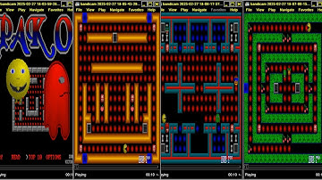 Pako 1 PACMAN CLONE PAC MAN Βy Uranium Software 1994 PC DOS IBM COMPATIBLES MICROSOFT MAZE DOTS PILL