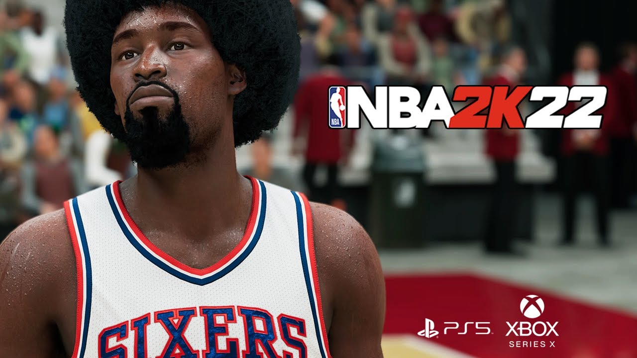 NBA 2K22 Julius Erving Face Creation (NEXT GEN/PS5/XBOX SERIES X) - YouTube