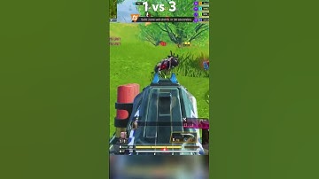 1v3 with shotgun COD Mobile #shorts